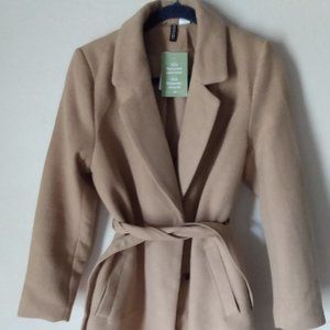 Tie Belt Coat